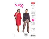 Schnittmuster burda easy - Kleid & Shirt 5796 - Plus Size